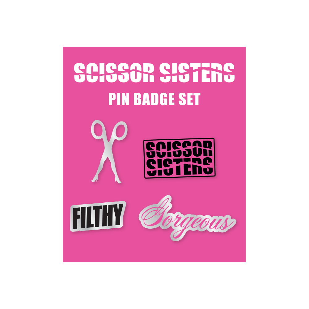 SS PIN BADGE SET (x4)