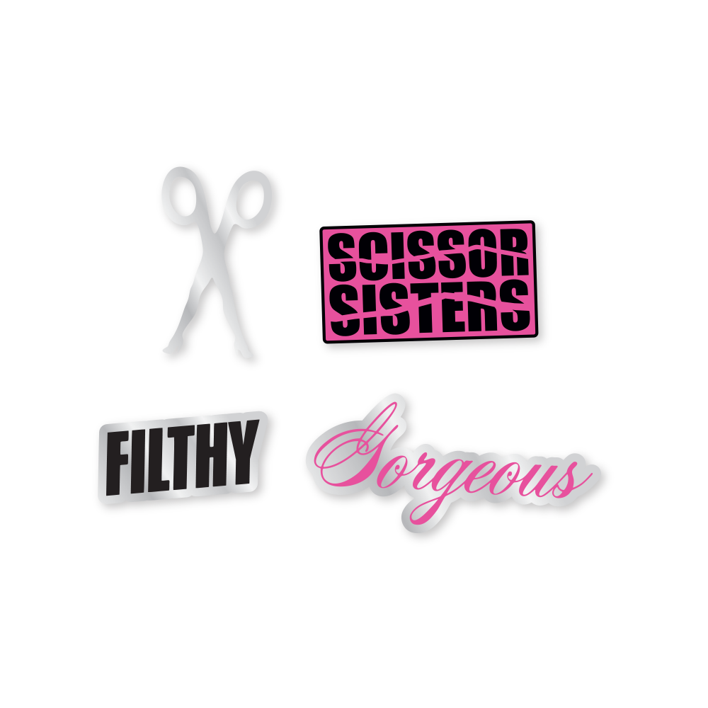 SS PIN BADGE SET (x4)