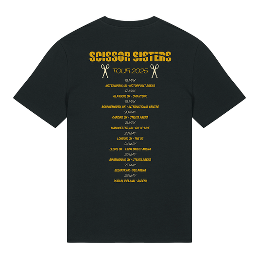 SCISSOR SISTERS 2025 UK TOUR TEE