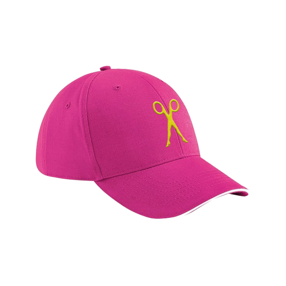 SCISSOR ICON DAD HAT - PINK