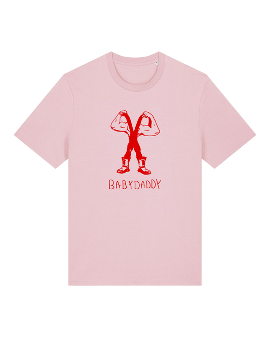 SS BABYDADDY PINK TEE